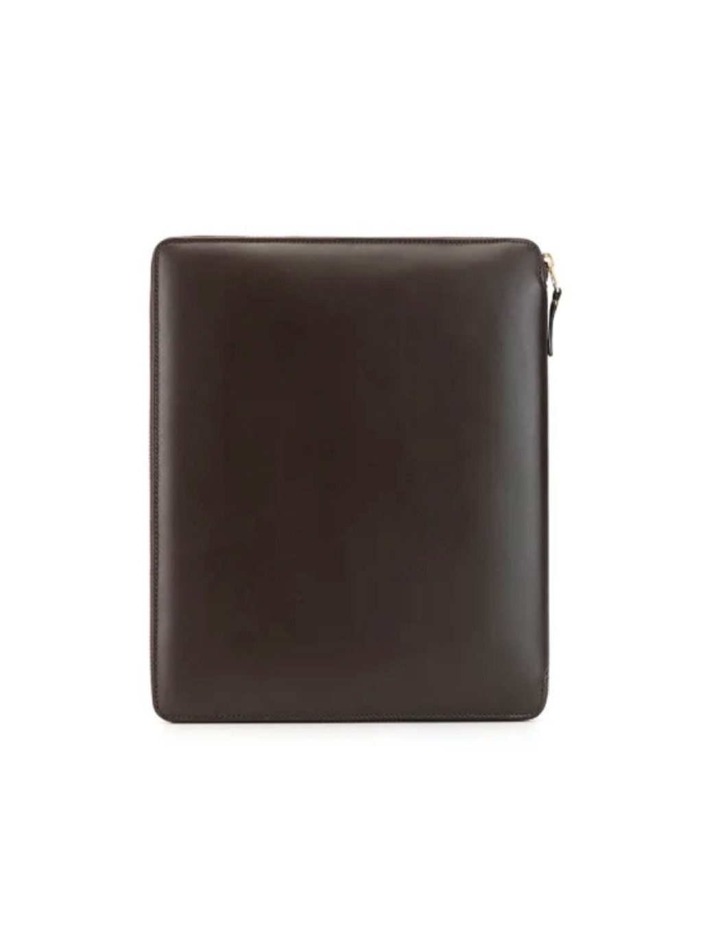 Comme Des Garcons Luxury Ipad Wallet Brown Leather